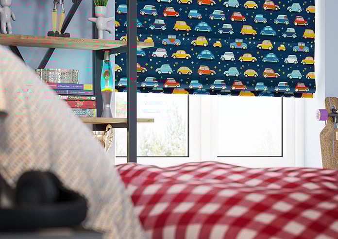 Roadtrip, Admiral - Motorised Roman Blind - Image 5